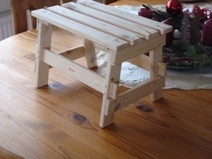 Tabouret pour Sauna 1 Homme (femme aussi)