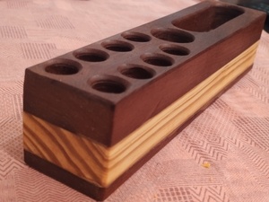 Pot à crayons - 2 essences