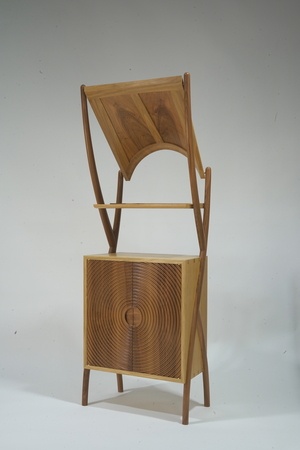 Bibliothèque surplombée d’une arrière voussure de Montpellier