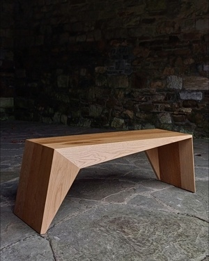 Banc en chêne (presque) récup'