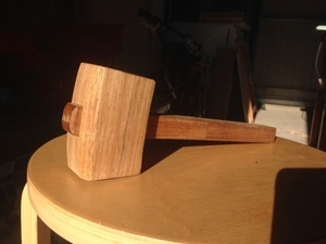 Petit maillet en chêne