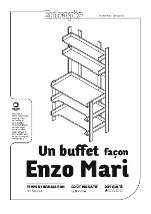 Un buffet façon Enzo Mari