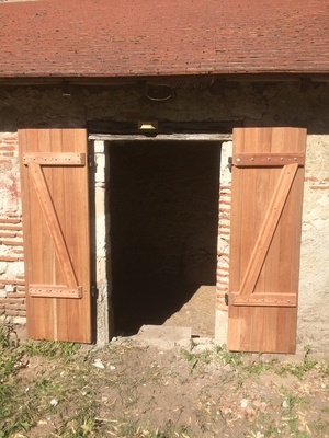 Volets pour un poulailler