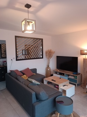 Ouverture mûr (claustra bois)