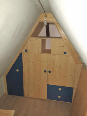 Penderie sous combles