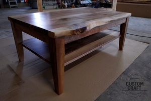 Fabrication d'une table basse en noyer