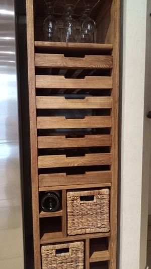 Meuble rangement bouteilles