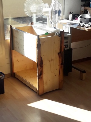 Meuble pour dossier suspendu et classeur