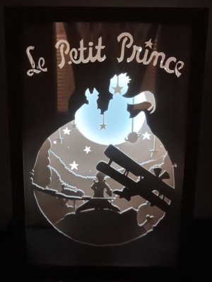 Création d'une nouvelle Light Box Le Petit Prince
