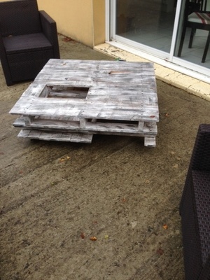 Table basse pour terasse