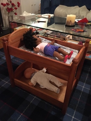 Super lit superposé de poupées