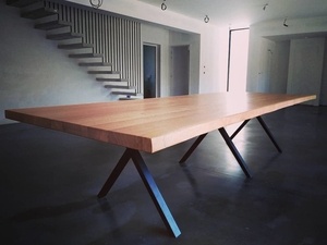 Table chêne live edge