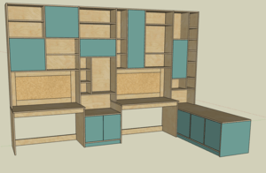 Bureau Bibliothèque CP BOULEAU