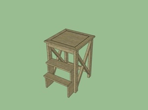 Tabouret escabeau