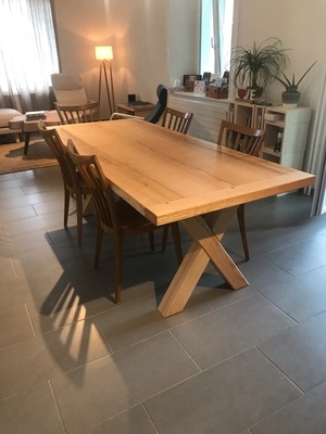 Table en frêne