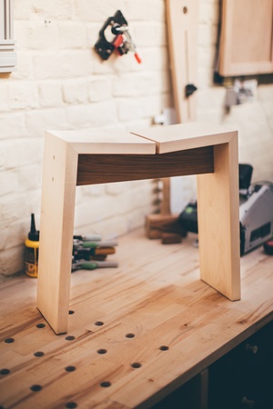 Tabouret de bain d'inspi Japonaise, mais pas trop.