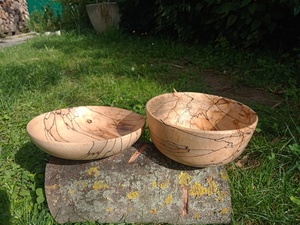 Érable échaudé, bols