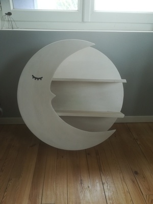 Petite étagère lune