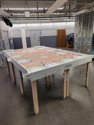 Table coupe de France de robotique