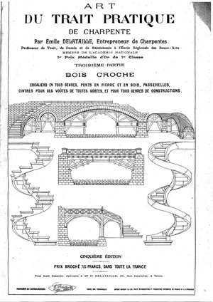 Art du trait pratique de charpente - Emile Delataille - Partie 3