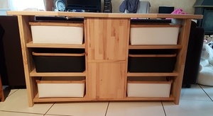 Meuble lamelle collé maison