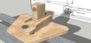 Sphéreuse pour tour à bois