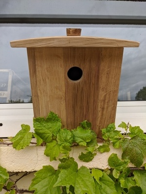 Nichoir en douelle de tonneau