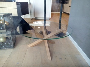 Table basse tréteaux de Buenos-Aires