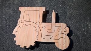 Puzzle tracteur