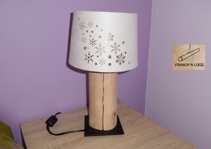 Lampes de chevet logs