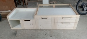 Caisson d'aménagement d'un fourgon Vito