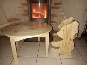 Le salon et la cuisine d Ollie