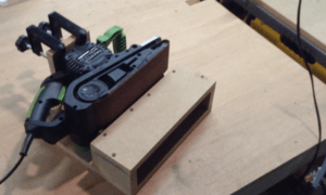 Fabriquer un gabarit pour ponceuse à bande