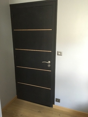 Relooking d'une porte intérieur
