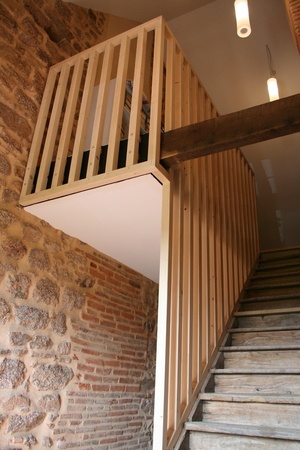 Garde-corps à claire-voie