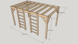 Mezzanine 2.50M X 4.10M
