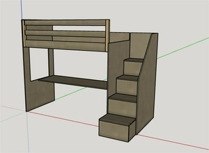 Lit mezzanine enfant