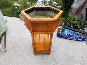 Bac potager en pallet