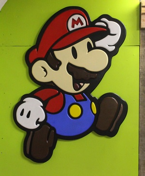 Déco d'atelier Mario Bros