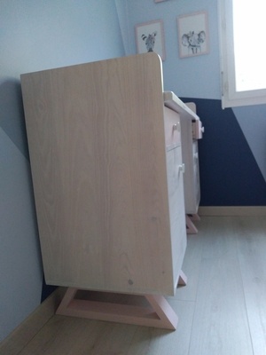 Bureau enfant + Table a langer