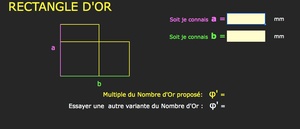 Calculer ses cotes dans la Divine Proportion