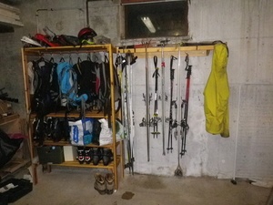 Etagère matos de ski et de montagne