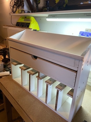 Meuble rangement perceuse visseuse