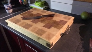 Planche à découper bois de bout