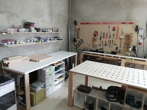 Une partie de mon premier atelier