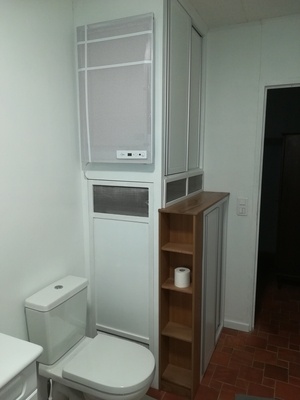 Placard d'habillage du ballon d'eau chaude