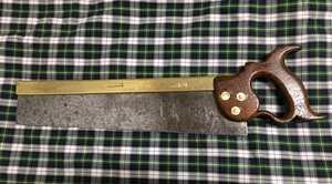 Restauration d’une scie