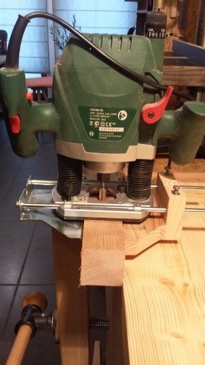 Guide sandwich défonceuse