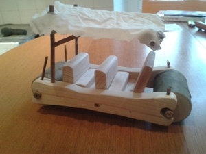 Voiture de la famille Pierrafeu