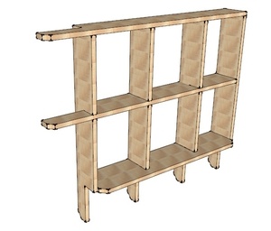 Garde-corps bibliotheque